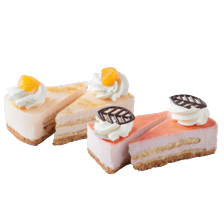 Kwarkpunten aardbei of sinaasappel